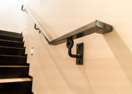 Hand rail and stairs